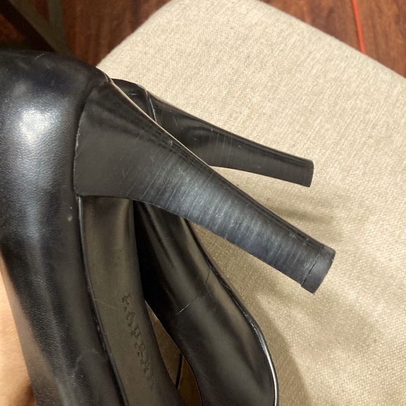 Ralph Lauren Basic Black leather pumps - Picture 5 of 7